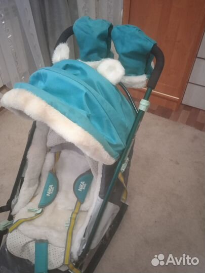 Детские санки коляска