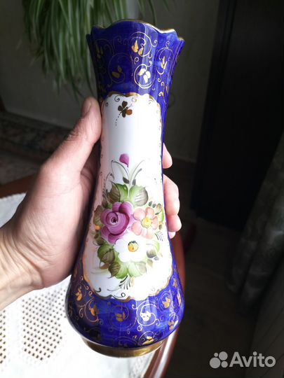 Гжель расписная, авторская работа