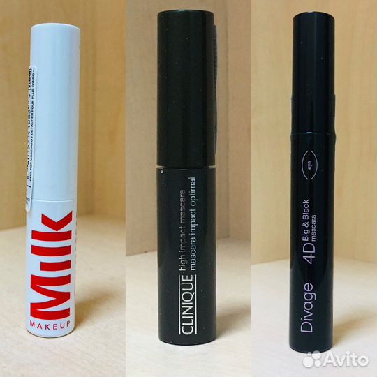 Тушь для ресниц, накладные ресницы