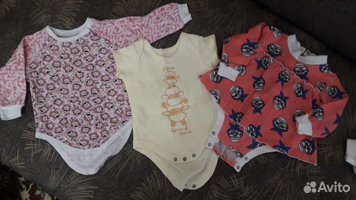 Одежда пакетом для девочки 68-74