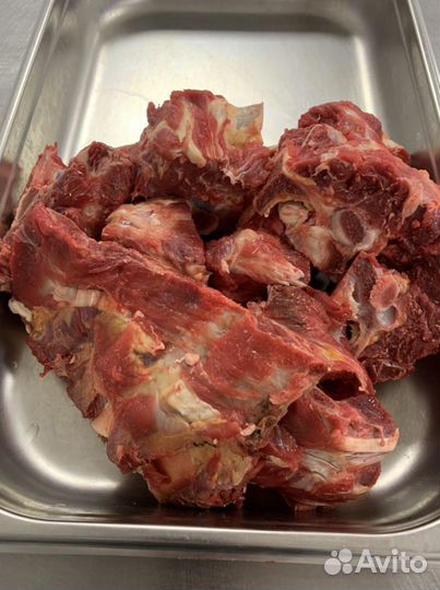 Мясо говядины(вырезка, ребра, шея)