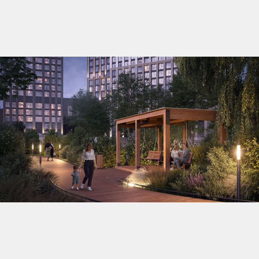 1-к. квартира, 54,2 м², 23/52 эт.