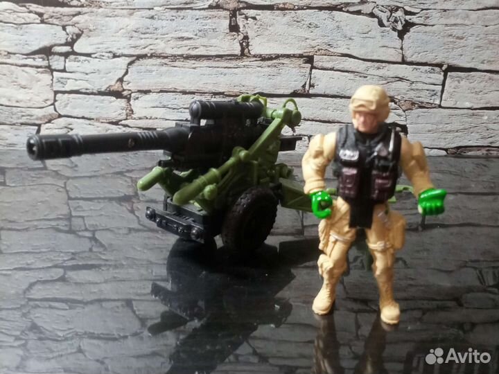 Солдатик и артиллерия