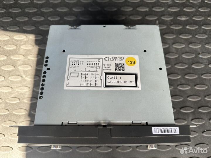 Магнитола Volkswagen Tiguan 5N2 2011-2016