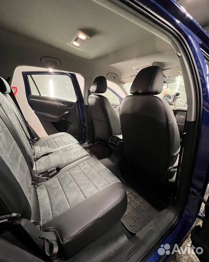 Авточехлы из алькантары Skoda Kodiaq