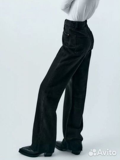 Джинсы трубы zara 34