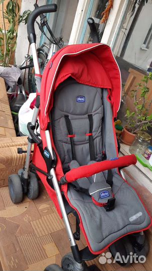 Коляска прогулка трость Chicco