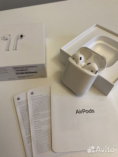 Наушники Apple Airpods 2 оригинал