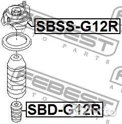 Отбойник заднего амортизатора