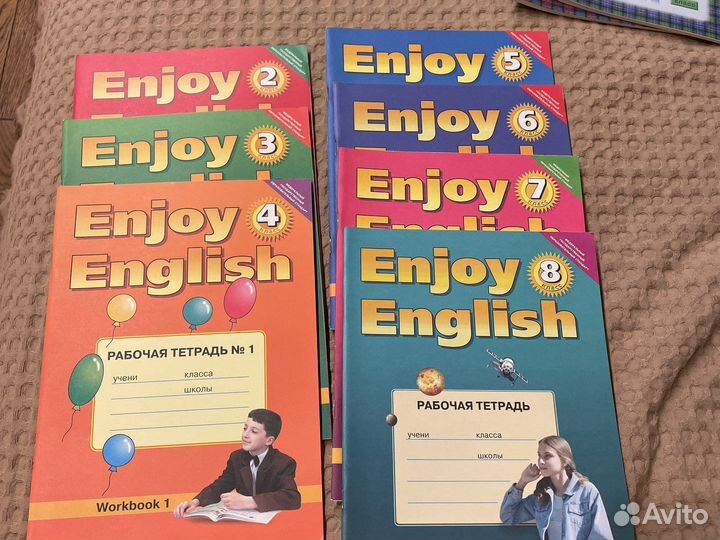 Рабочая тетрадь Enjoy English