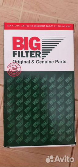 Фильтр воздушный BIG filter GB943 hyundai Solaris