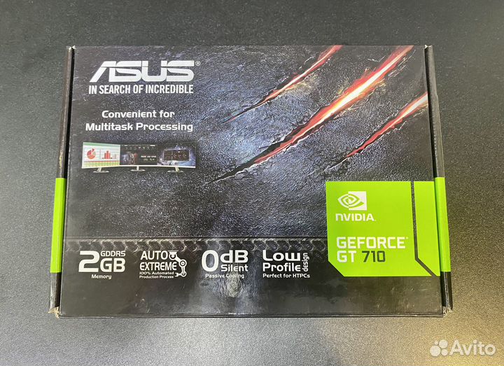 Видеокарта GT 710 2Gb Asus silent