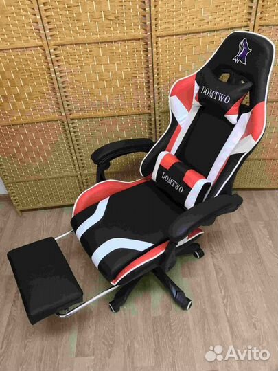 Офисное компьютерное кресло игровое. Эргоном вибро