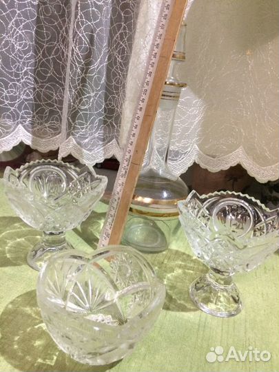 Хрустальная посуда СССР