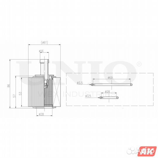 Фильтр масляный