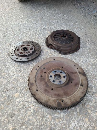 Маховик, Козина, сцепление