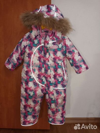 Зимний комбинезон 86 для девочки
