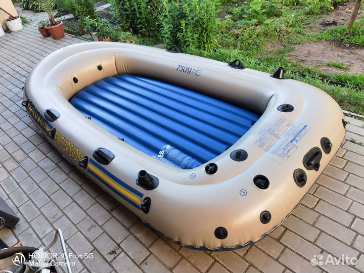 Лодка intex excursion 4