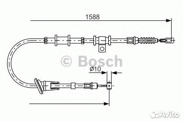 Трос 1987482245 bosch