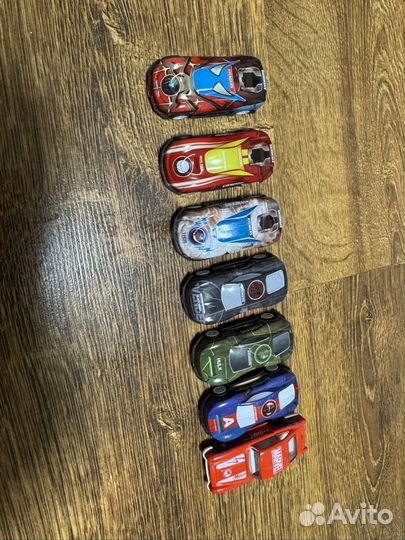 Машинки marvel марвел