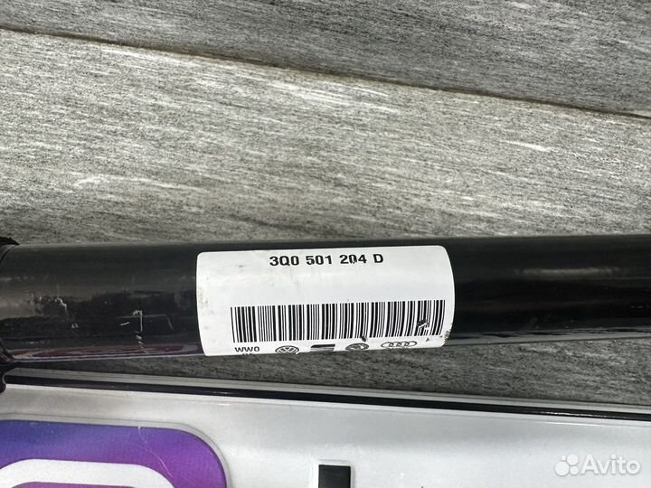 Новый задний привод Tiguan 2 Passat B8