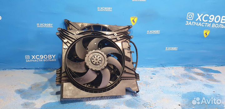 Вентилятор охлаждения двигателя volvo xc90