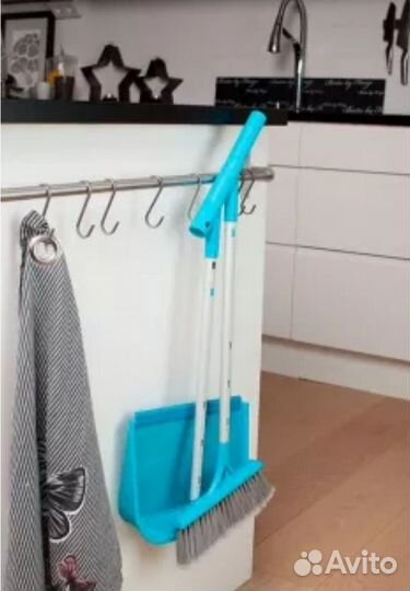 Щетка с совком,Белый Кот