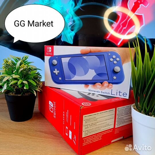 Nintendo Switch Lite(New/любые игры)