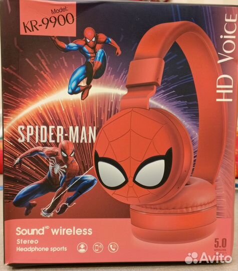 Беспроводные наушники Spider Man KR-9900