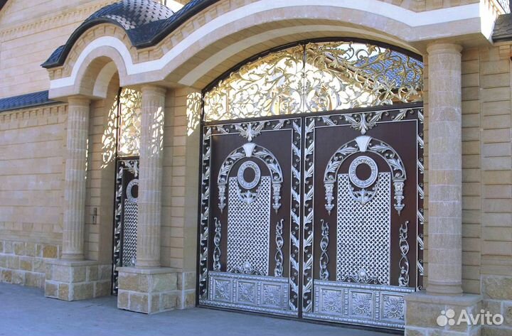 Кованые ворота
