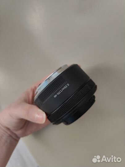 Объектив canon ef 50mm 1.8