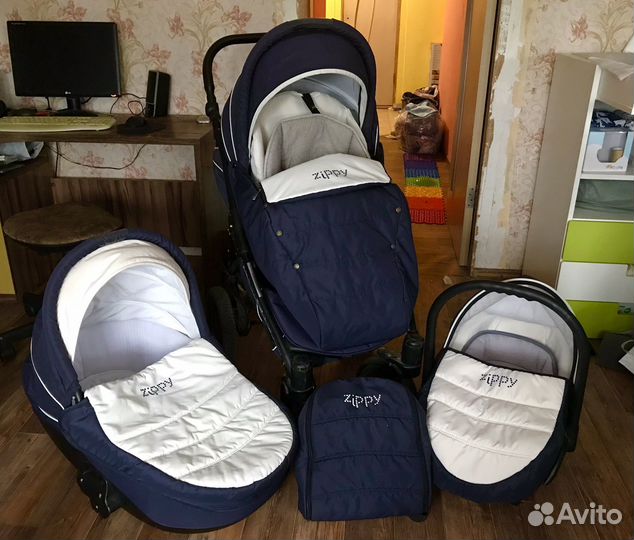 Коляска tutis zippy sport 3 в 1