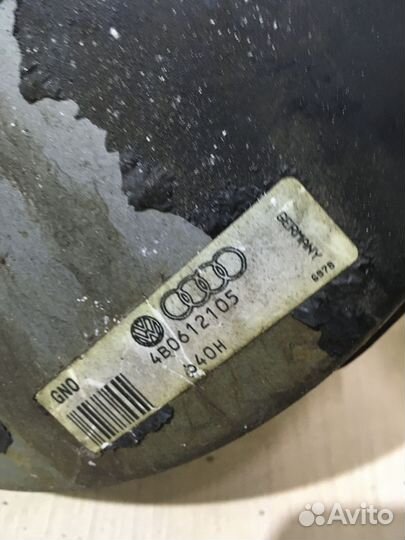 Усилитель тормозов вакуумный Ауди А6 С5 4B0612105