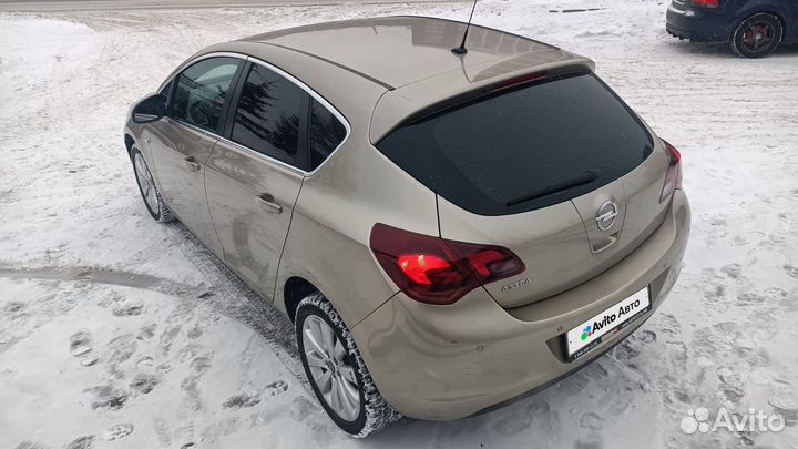 Opel Astra 1.6 AT, 2012, 176 300 км