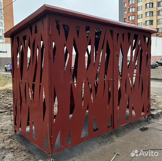 Контейнерные площадки и навесы пухто, баки,тбо