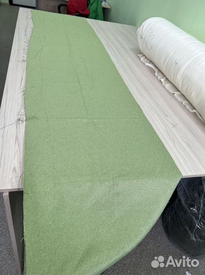 Ткань для штор блекаут, рогожка, лён