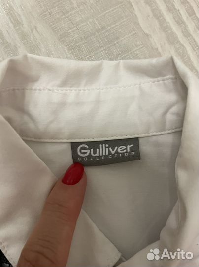 Guiiiver Рубашка белая 142-146