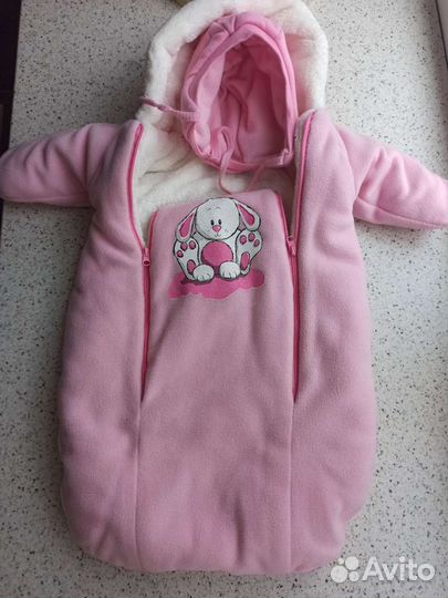 Конверт на выписку зимний