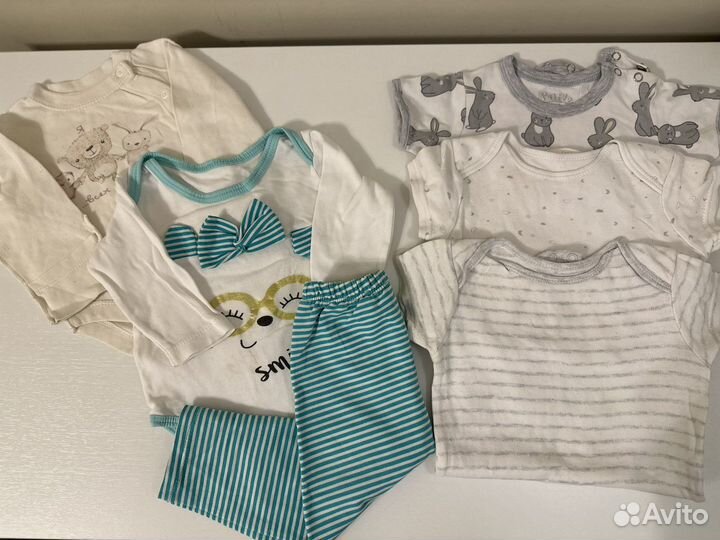 Вещи пакетом на девочку 68-74