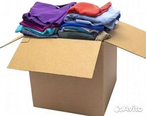 Детские вещи коробка