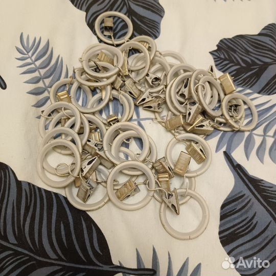 Кольца для карниза с крючками