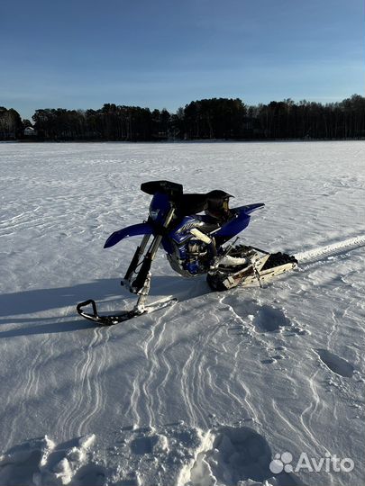 Сноубайк explorer