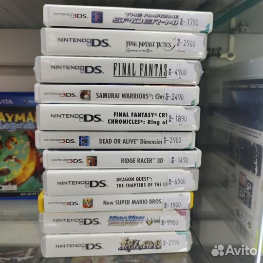 Видеоигры картриджи Nintendo