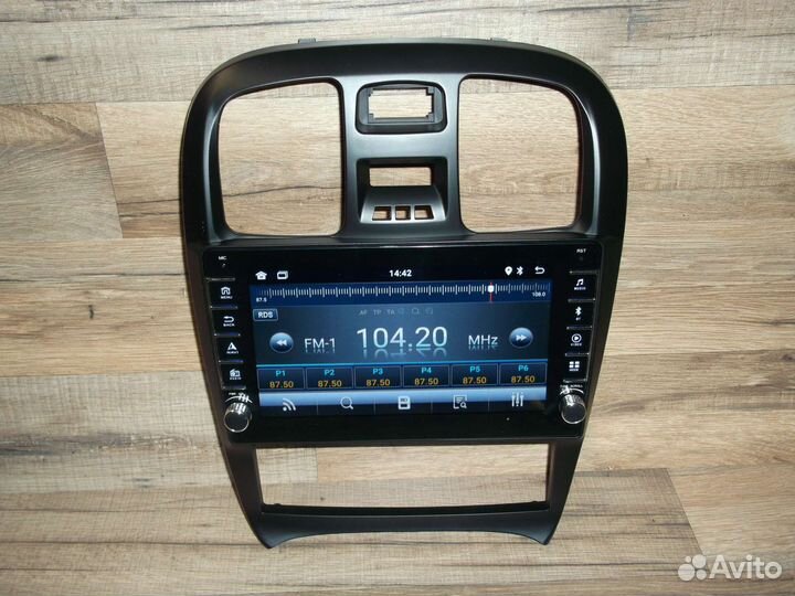 Магнитола Hyundai Sonata EF Android с крутилками