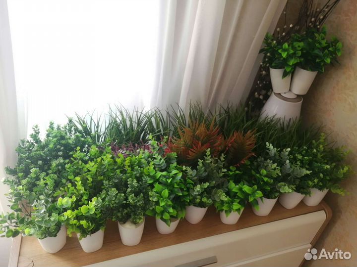 Искусственная зелень как в IKEA