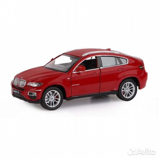 Машинка Металлическая моделька 1:26 BMW X6 новая