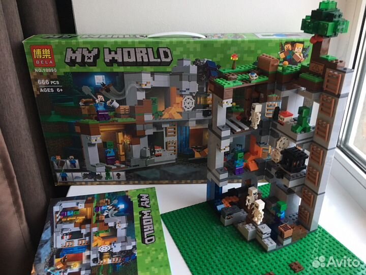 Лего Minecraft майнкрафт