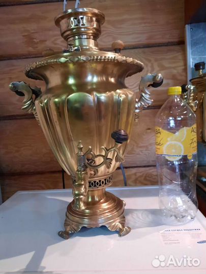 Самовар Ваза с гранями