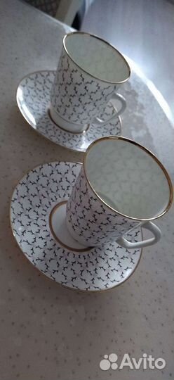 Кофейные чашки лфз новые 3000 т