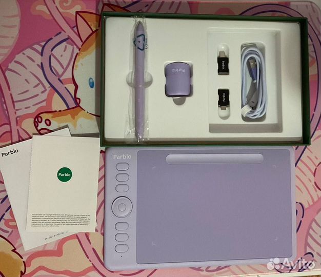 Графический планшет Parblo intangbo S